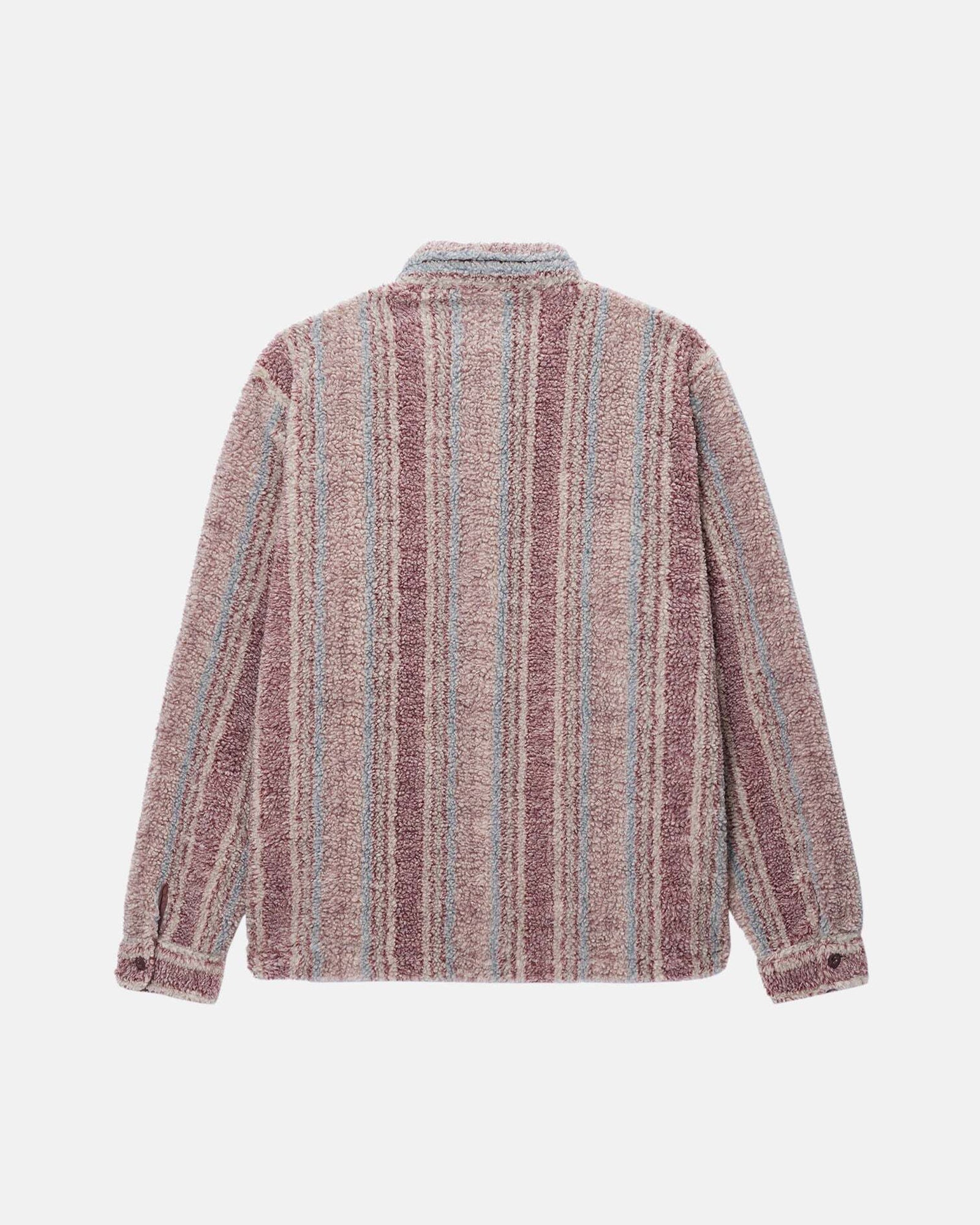 STRIPED SHERPA SHIRT